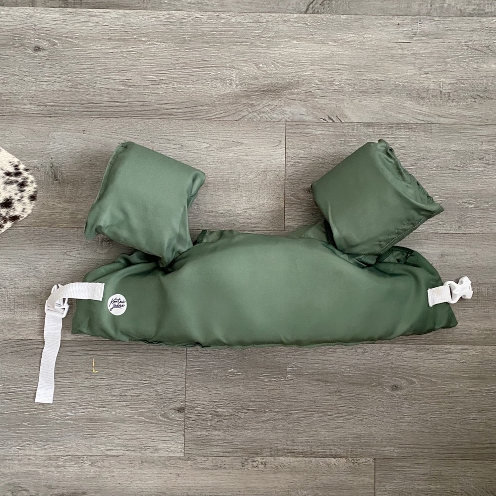 Kortni Jeane Splasher Olive Green